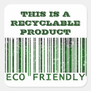 Adesivo Quadrado 20 recicláveis/etiquetas