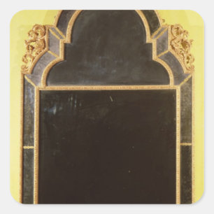 Adesivo Quadrado 25: Pierglass do giltwood da rainha Anne
