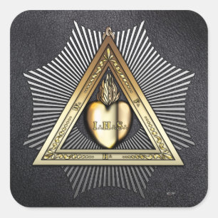 Adesivo Quadrado 26.o grau: Amigo e Irmão Eterno