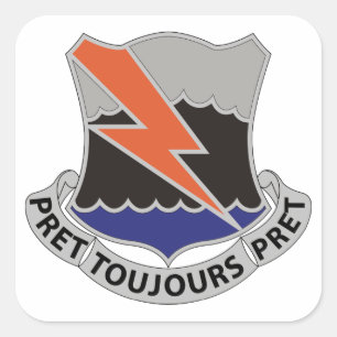 Adesivo Quadrado 304th Batalhão de sinal