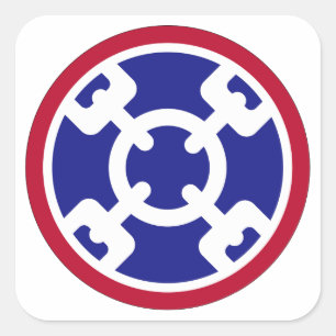 Adesivo Quadrado 310º Comando Sustentabilidade