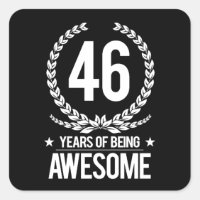 46.º Aniversário (46 Anos De Esforço)