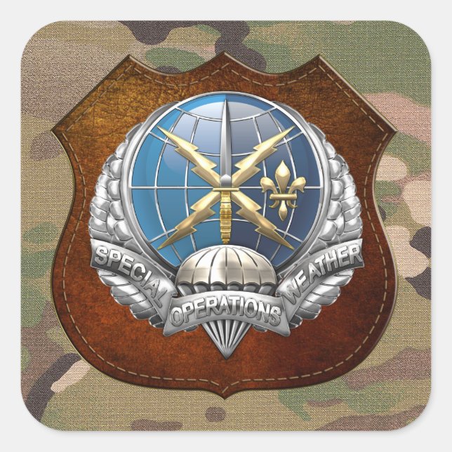 Adesivo Quadrado [500] SOWT Emblem (Frente)
