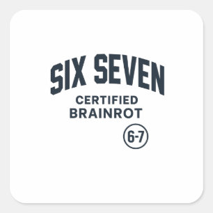 Adesivo Quadrado 6 7 Rotação Cerebral Certificada