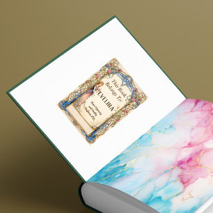 Adesivo Quadrado 6 Cartazes - Princesa Fairytale