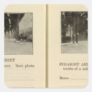 Adesivo Quadrado 78689 balsas de Broadway & 230th de Dobbs da rua