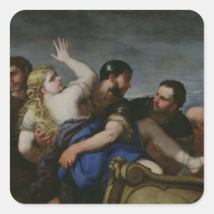 Adesivo Quadrado A abducção de Helen