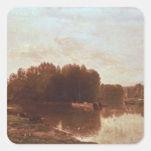 Adesivo Quadrado A afluência