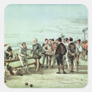 Adesivo Quadrado A Armada de 1888 na Visão