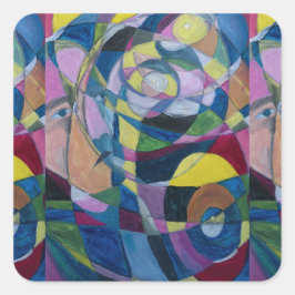 ADESIVO QUADRADO A ARTE PULA REILLY.