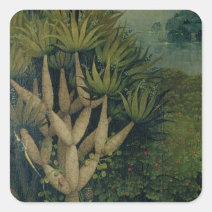 Adesivo Quadrado A árvore do conhecimento do bem e do Mau