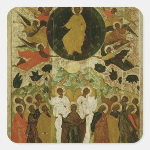 Adesivo Quadrado A Ascensão de Nosso Senhor