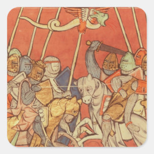 Adesivo Quadrado A batalha de Bedigran