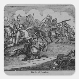 Adesivo Quadrado A batalha de Bracito