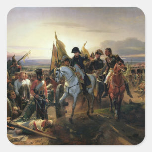Adesivo Quadrado A batalha de Friedland, o 14 de junho de 1807