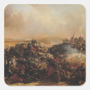Adesivo Quadrado A batalha de Sebastopol