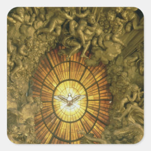 Adesivo Quadrado A cadeira da Rua. Peter