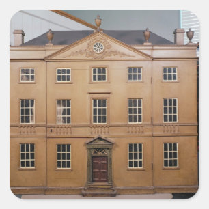 Adesivo Quadrado A casa de boneca, estilo Neo-Clássico de Adam,