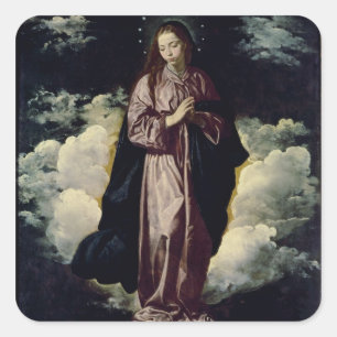 Adesivo Quadrado A concepção imaculada, c.1618
