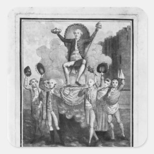 Adesivo Quadrado A constituição francesa