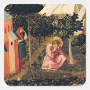 Adesivo Quadrado A conversão de St Augustine