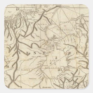 Adesivo Quadrado A costa de Tierra Firma de Cartagena