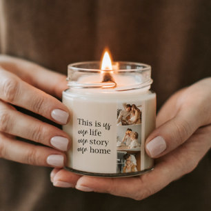 Adesivo Quadrado A Cotação Foto e Família do Casal Moderno é ad