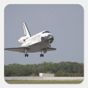 Adesivo Quadrado A descoberta do vaivém espacial aproxima a