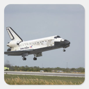 Adesivo Quadrado A descoberta do vaivém espacial aproxima a