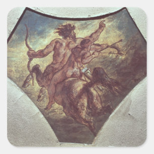 Adesivo Quadrado A educação de Achilles