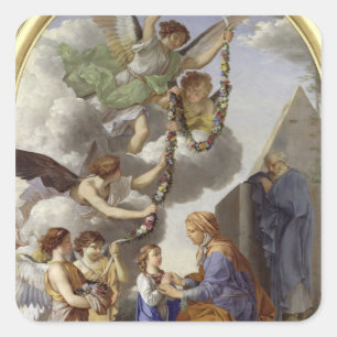 Adesivo Quadrado A educação do Virgin