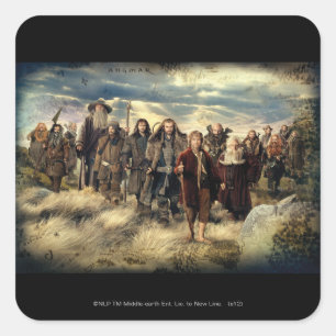 Adesivo Quadrado A empresa