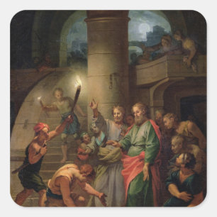 Adesivo Quadrado A Entrega da Rua, Paul e Rua.