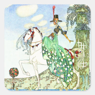 Adesivo Quadrado A Fada da Princesa Minotte de Kay Nielsen