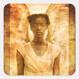 Adesivo Quadrado A força dos anjos