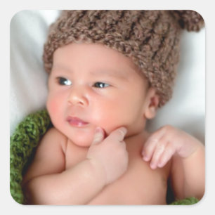 Adesivo Quadrado A foto personalizada fá-lo você mesmo