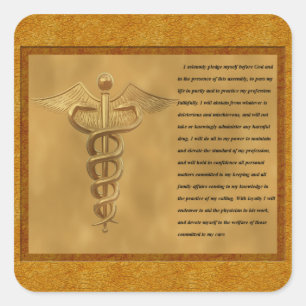 Adesivo Quadrado A garantia de Florence Nightingale