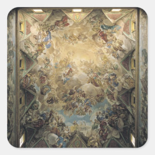 Adesivo Quadrado A glória celestial e o Triumph de