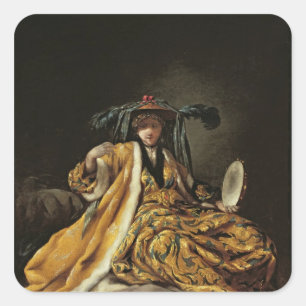 Adesivo Quadrado A Grega Sultana, 1748