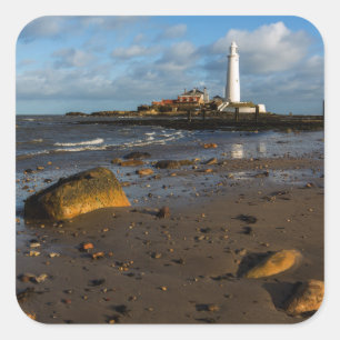 Adesivo Quadrado A ilha   Whitley de St Mary, Inglaterra