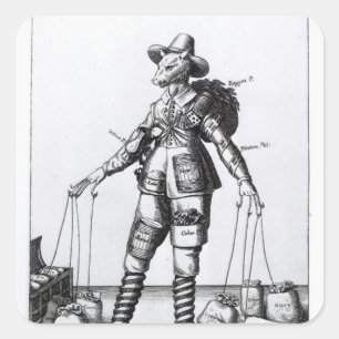 Adesivo Quadrado A imagem de Pattenty', c.1641-50