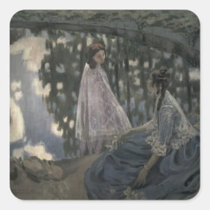 Adesivo Quadrado A lagoa, 1902