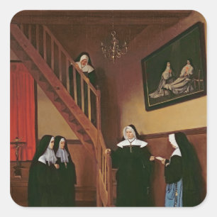 Adesivo Quadrado A letra de recomendação, 1859