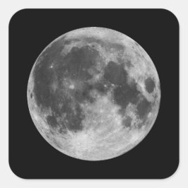 Adesivo Quadrado A Lua
