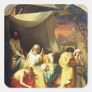 Adesivo Quadrado A Maldição de Ham