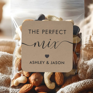 Adesivo Quadrado A mistura perfeita de especiarias ou a trilha do '