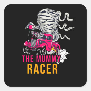 Adesivo Quadrado A Múmia Racer