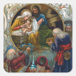 Adesivo Quadrado A Natividade