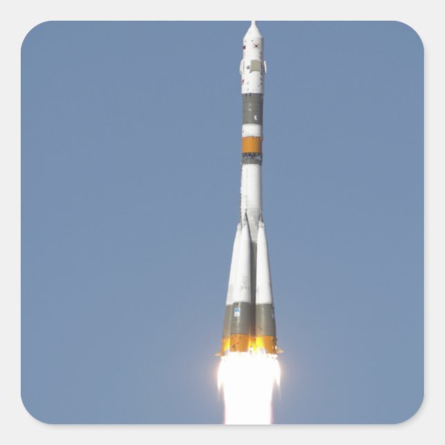 Adesivo Quadrado A nave Soyuz TMA-12 (Frente)