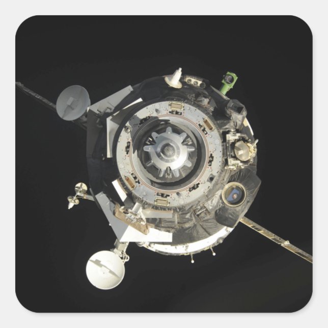 Adesivo Quadrado A nave Soyuz TMA-17 (Frente)